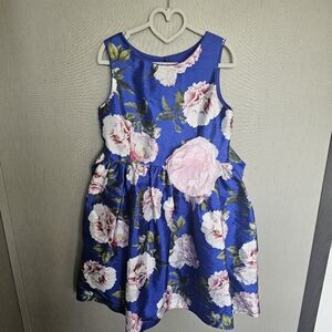 Girls size 10 Floral Dress